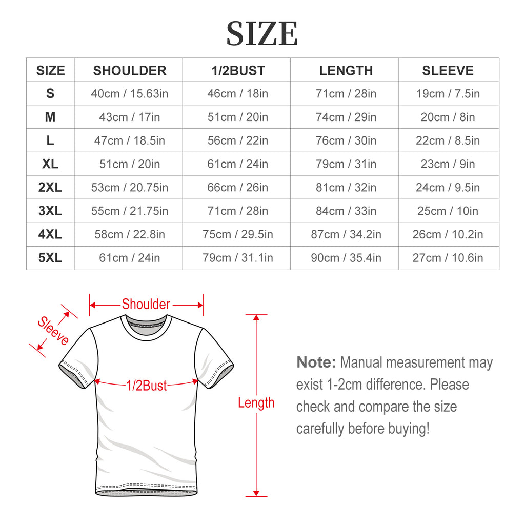 DTF 180gsm Short Sleeve Cotton Crewneck T-Shirt for Men Women (Front Printing) - ariascreative