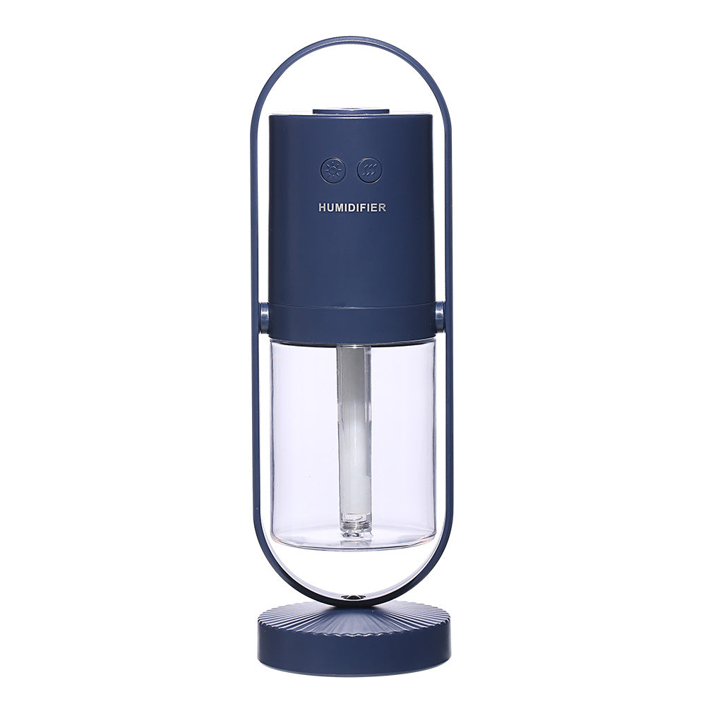 Humidificador ultrasónico AriasCreative con luz nocturna y proyector de sombras, difusor de niebla para dormitorio y oficina