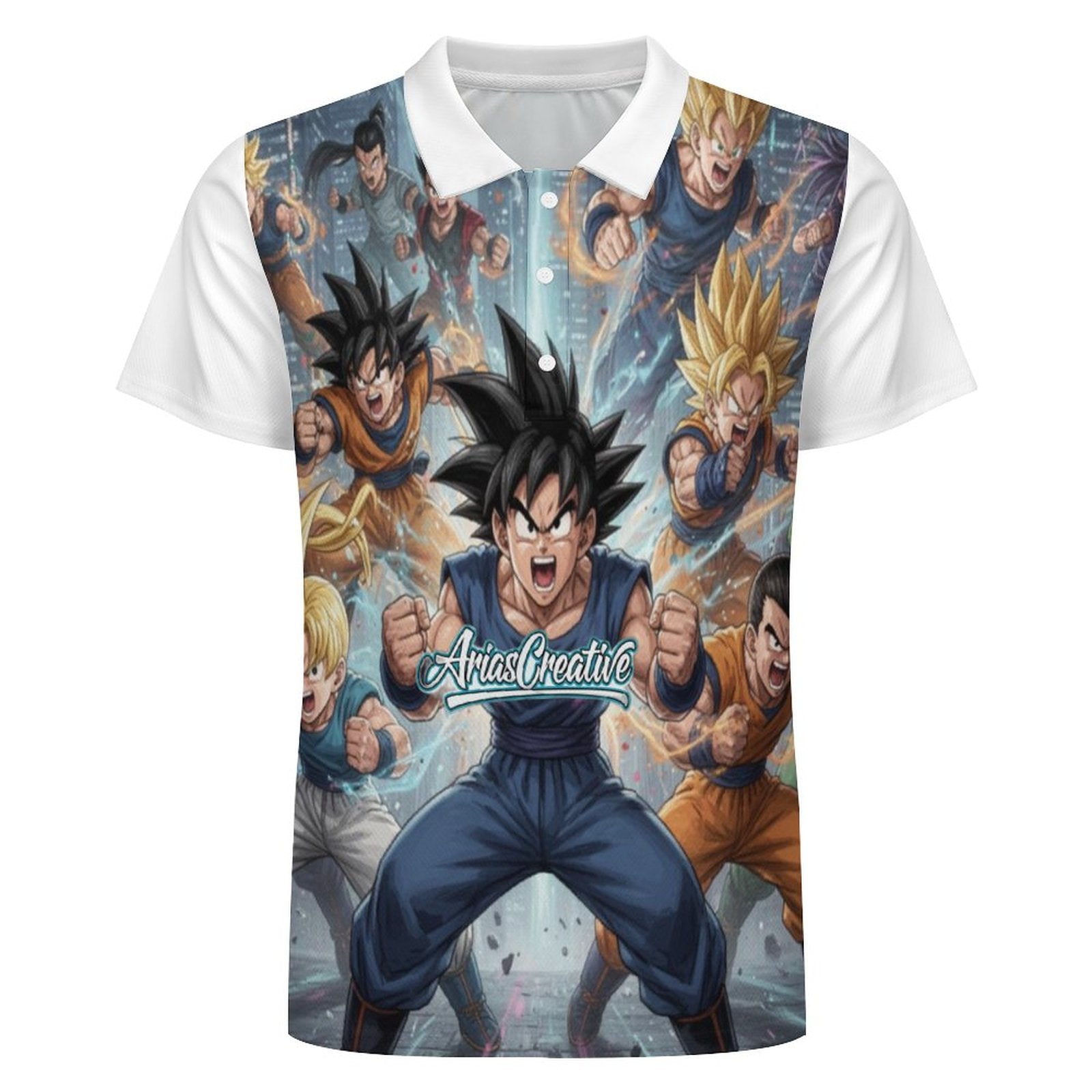 Polo Técnico "Soccer Grid" Premium Ariascreative - ariascreative