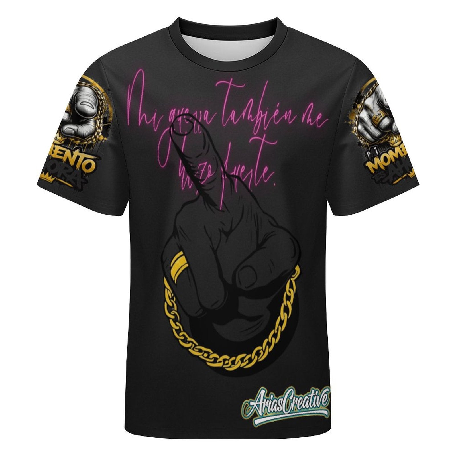 Camiseta AriasCreative “Mi Momento Es Ahora”