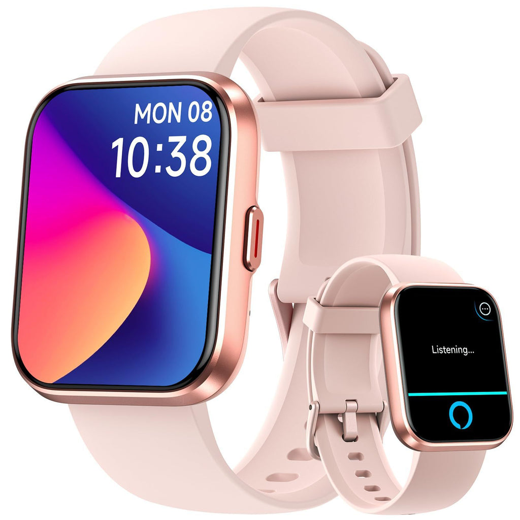 Smart Sports Watch con Llamadas Bluetooth – Monitor de Salud, Ritmo Cardíaco y Presión Arterials, martwatch con funciones avanzadas + diseño elegante AriasCreative. - ariascreative