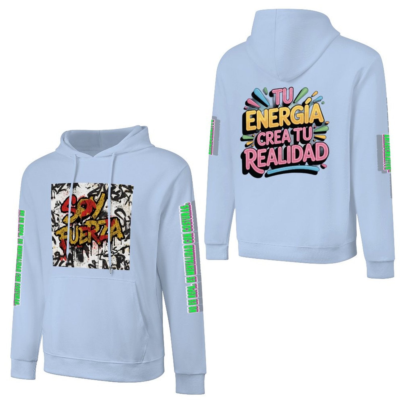 Sudadera Hombre Algodón 250gsm AriasCreative™ Bolsillo DTF - ariascreative