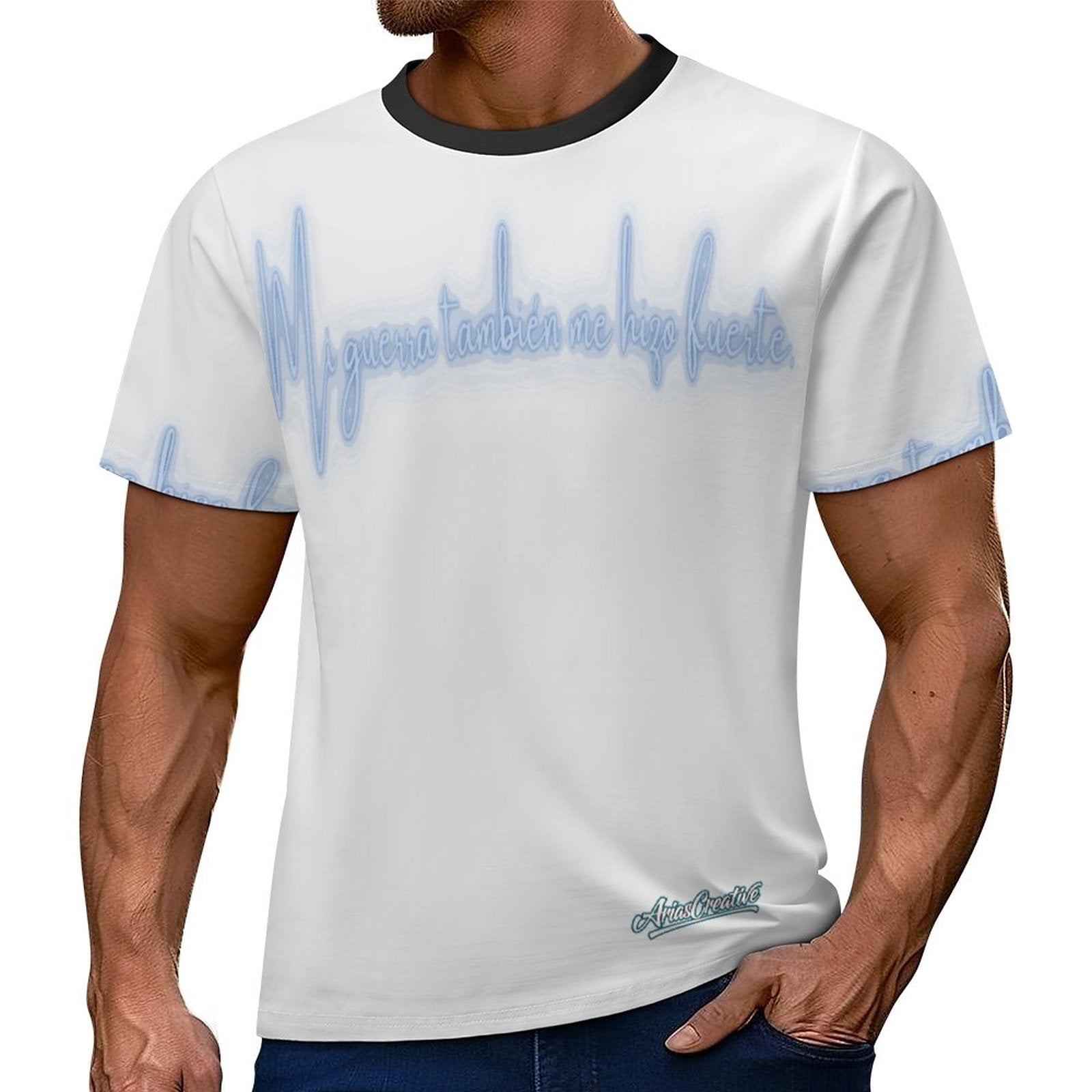 Camiseta AriasCreative Conejo Urbano – Streetwear Premium con Diseño 3D