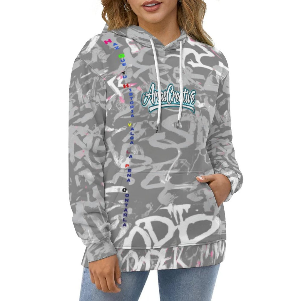 Sudadera con capucha Urban Luxury Edition de AriasCreative, estilo streetwear premium, en diseño moderno y cómodo.