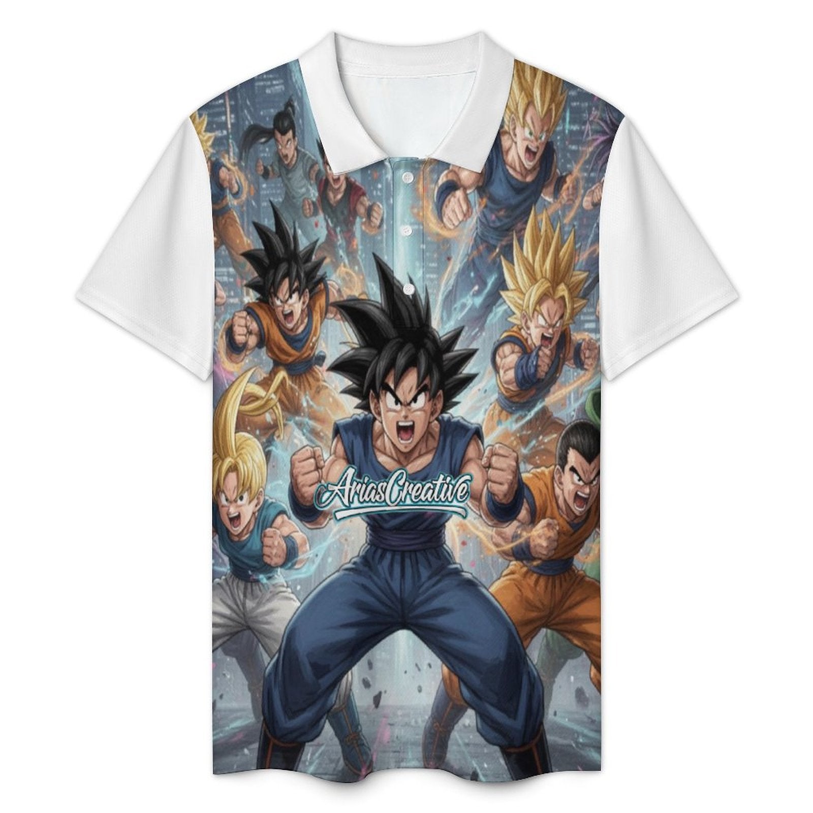 Polo Técnico "Soccer Grid" Premium Ariascreative - ariascreative