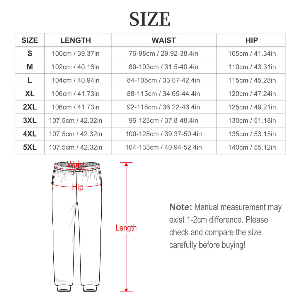 Pantalón jogger streetwear AriasCreative en rosa, negro y gris, con diseño all-over print y ajuste cómodo para hombre.