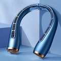 Ventilador de cuello portátil sin aspas AriasCreative, recargable, con 3 velocidades, diseño ligero y silencioso para verano y viajes.
