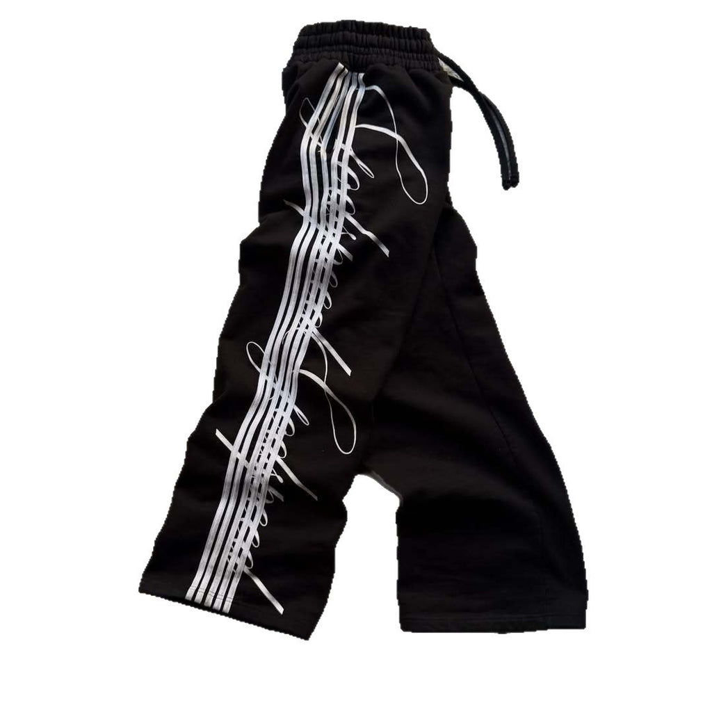 Pantalones casual estampados para hombre AriasCreative, jogger recto y cómodo, con diseño moderno y ajuste relajado.