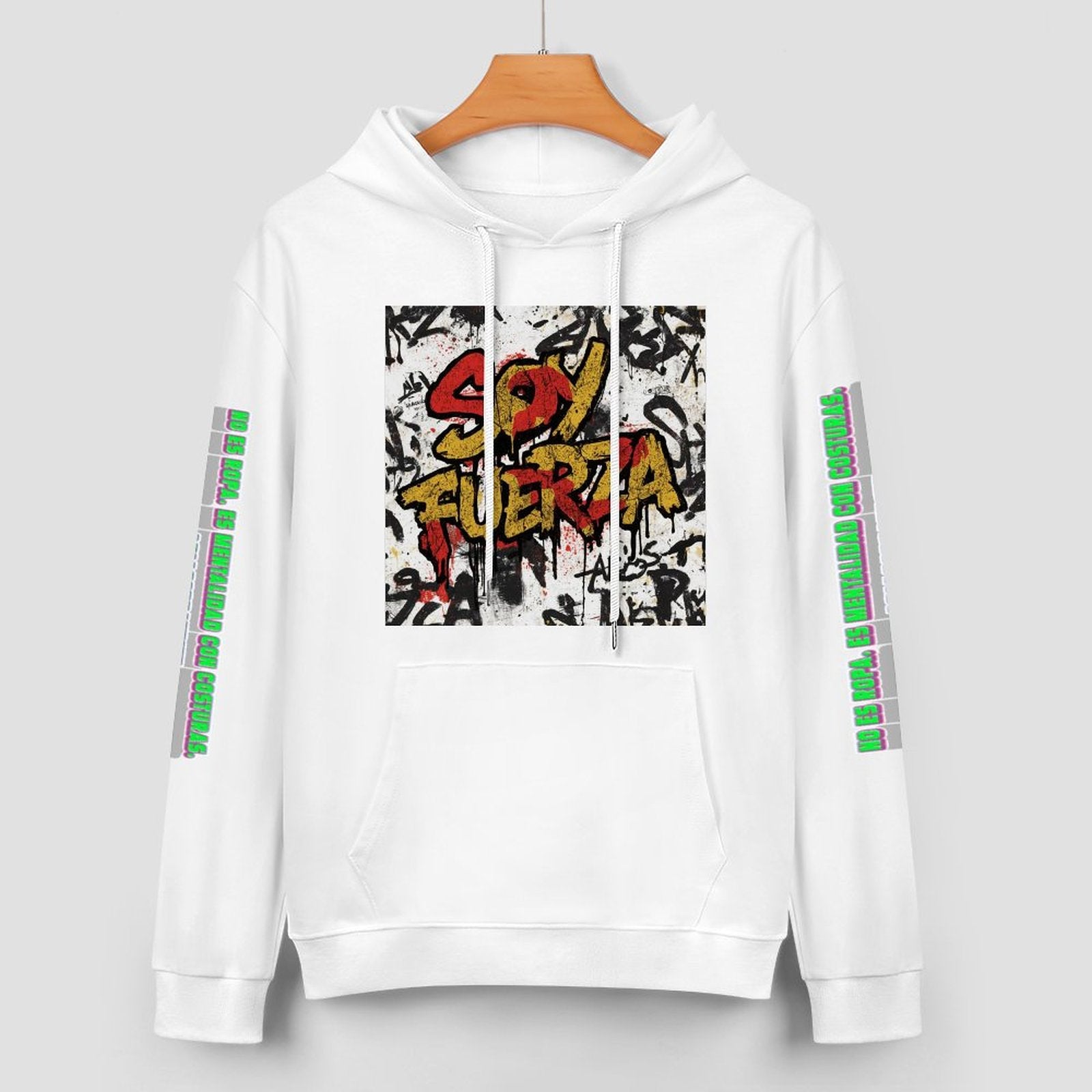 Sudadera Hombre Algodón 250gsm AriasCreative™ Bolsillo DTF - ariascreative